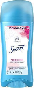 Secret Deodorant