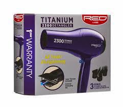 RED 2300 Titanium Detangler Dryer