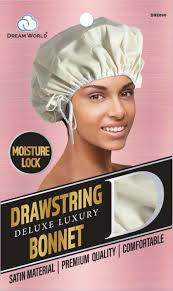 Dreamworld Deluxe Luxury Drawstring Bonnet