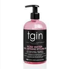 tgin Rose Water Curl Defining Styling Gel