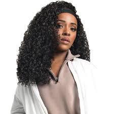 Active Headband Wig Jerry Curl
