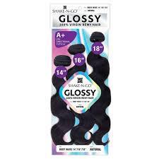 Glossy Body Wave 3 pack bundles