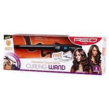 RED 1/2' to 1 Tapered Curling Wand