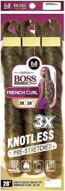 Boss Braid French Curl 3X 28