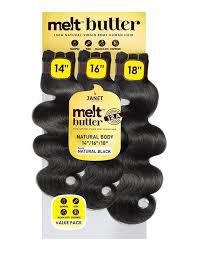 Melt Butter Natural Body 3pc