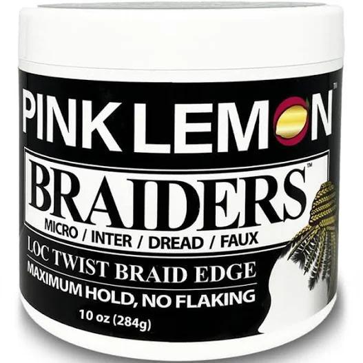 Pink Lemon Braiders Loc Twist Braid Edge