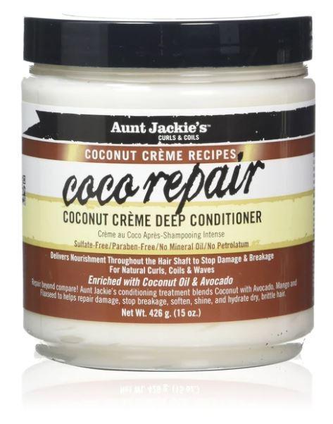 Aunt Jackie's Defining Coco Repair - Coconut Creme Deep Conditioner