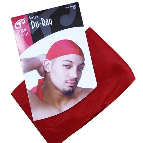 Titan Classic Satin Du-Rag Red