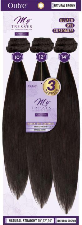 Outre My Tresses Purple Pk 3X - Straight