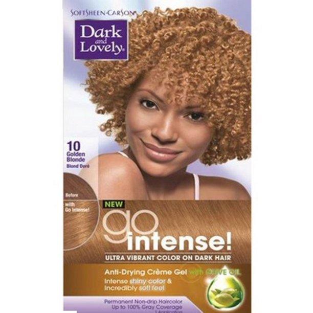 Dark and Lovely go intense! Golden Blonde