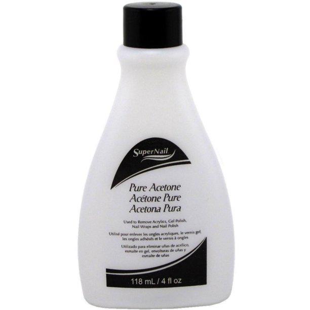 SuperNail Pure Acetone 4 Oz