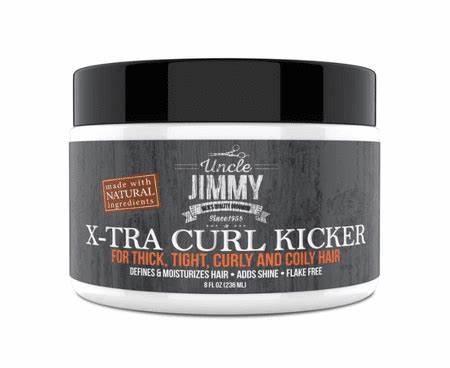 Uncle Jimmy X-TRA CURL KICKER w/Black Seed Oil and Honey