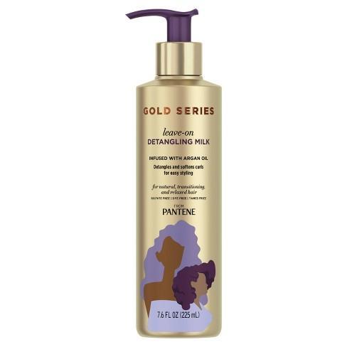 Pantene Gold Infused w/Argan Oil Leave-On Detangling Milk