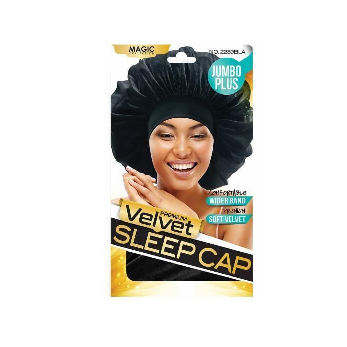 Magic Wide Band Jumbo Velvet Sleep Cap