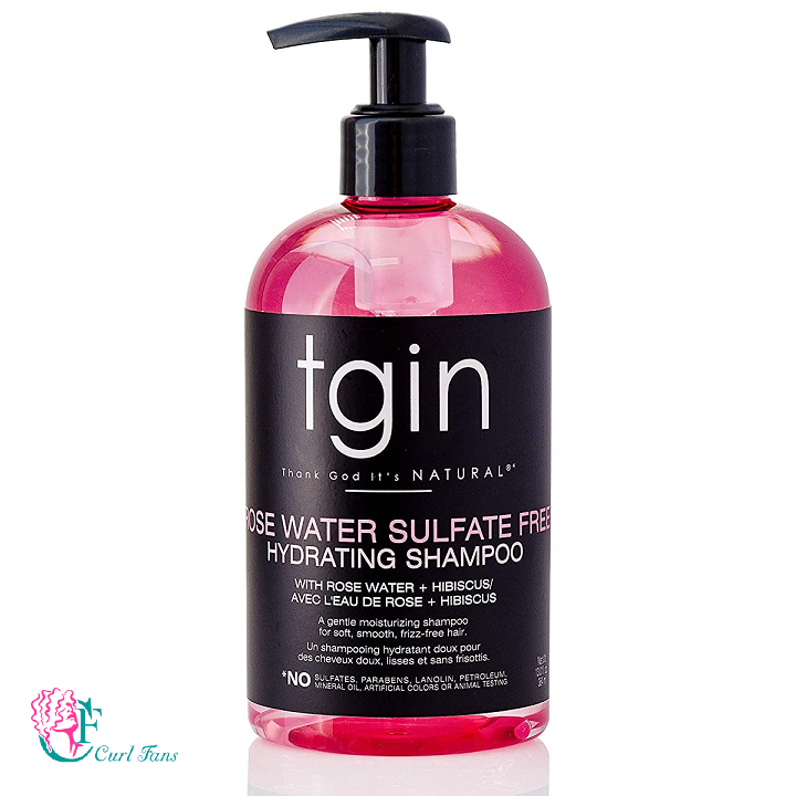 tgin Rose Water Sulfate Free Shampoo