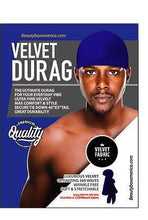 Load image into Gallery viewer, VELVET DURAG Wrinkle Free, Soft &amp; Stretchable
