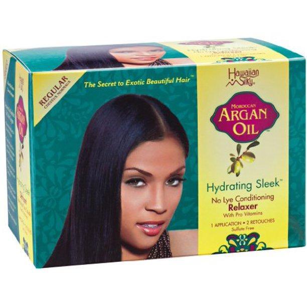 Hawaiian Silky Relaxer Kit Regular