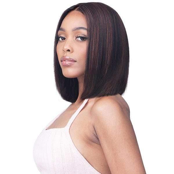 BB Lace Front 100% Human Hair Wig - 12