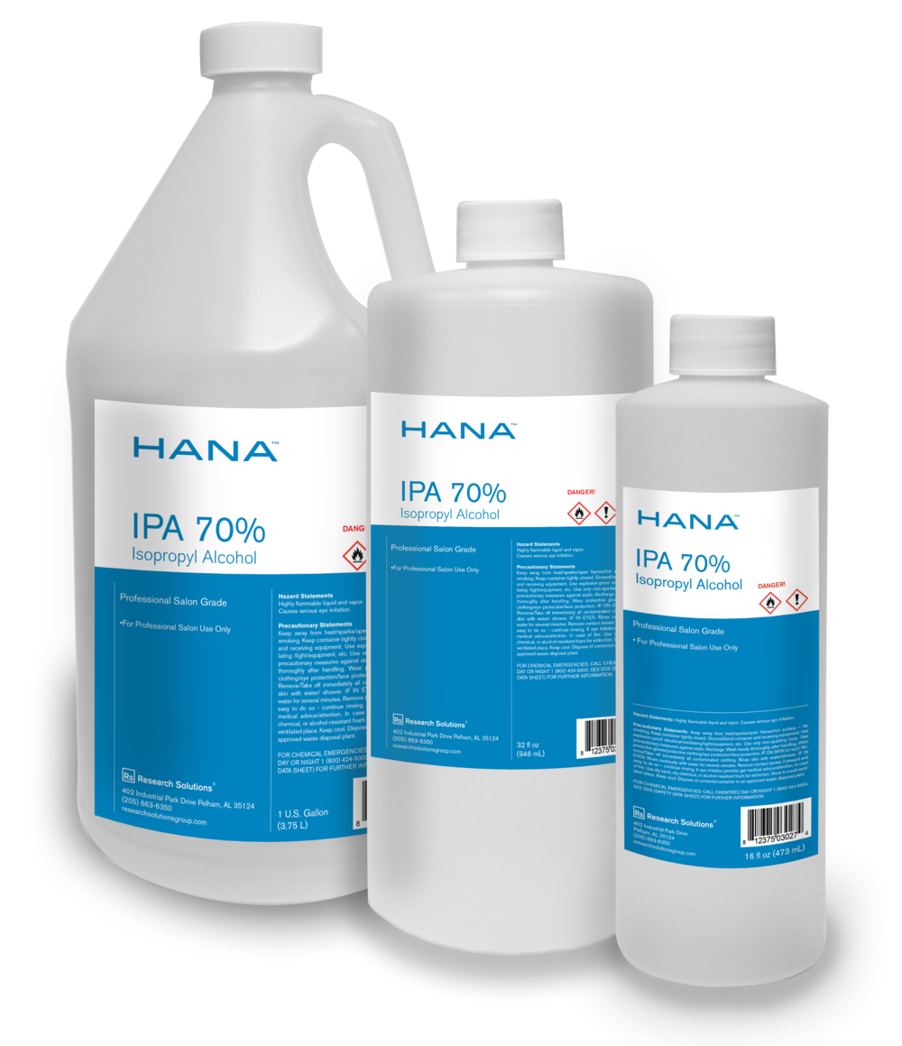 Hana IPA 70% Isopropyl Alcohol