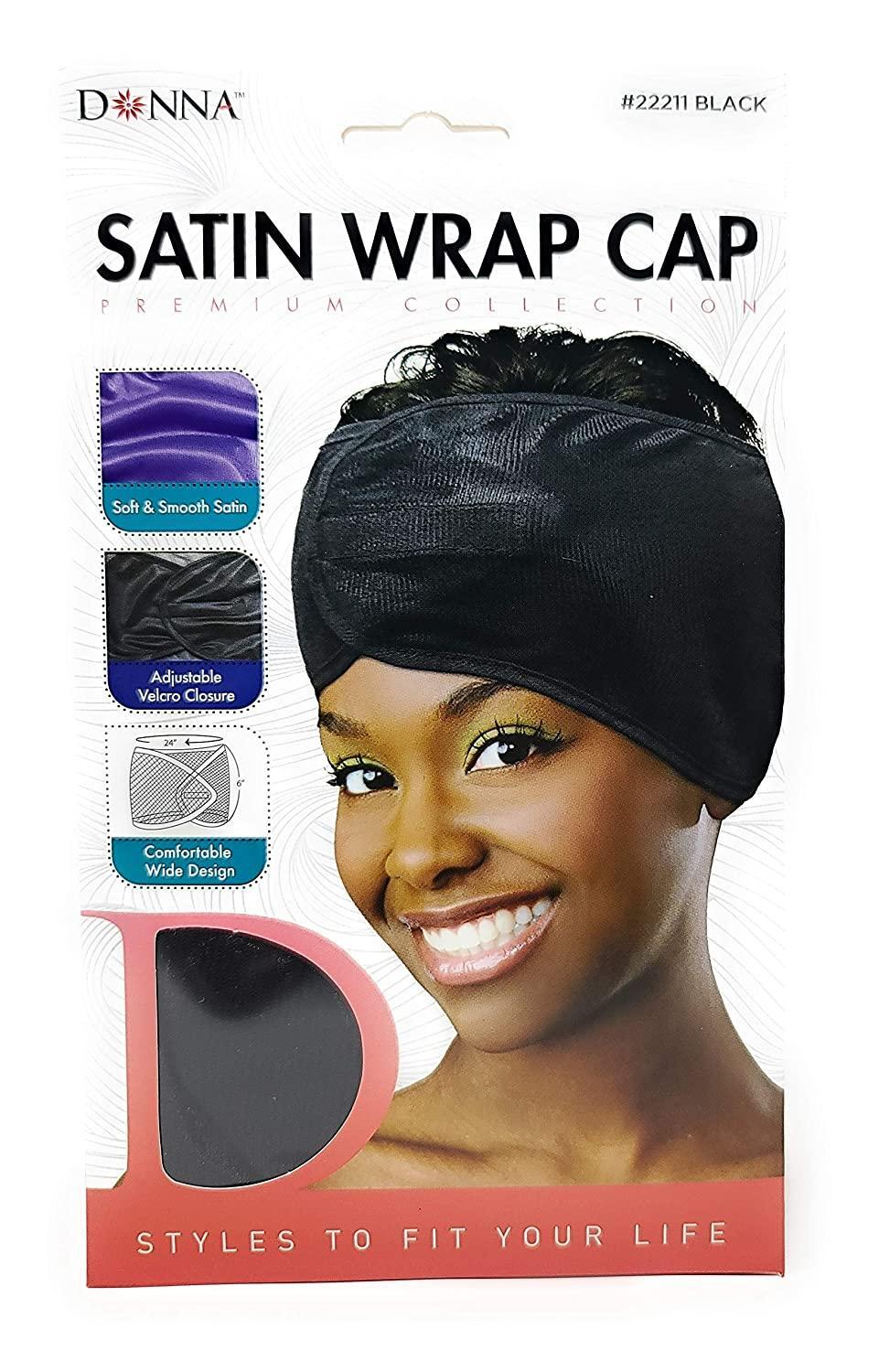 Donna Satin Wrap Cap
