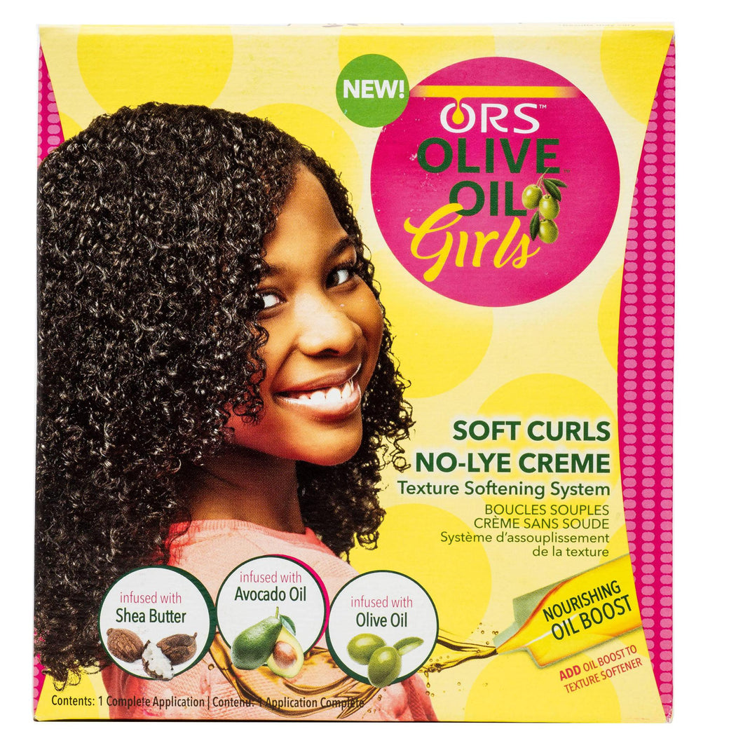 ORS Olive Oil Girls No-Lye Soft Curls Texture System