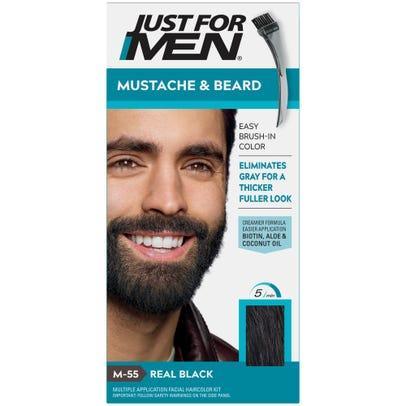 Just for Men Mustache and Beard Real Black