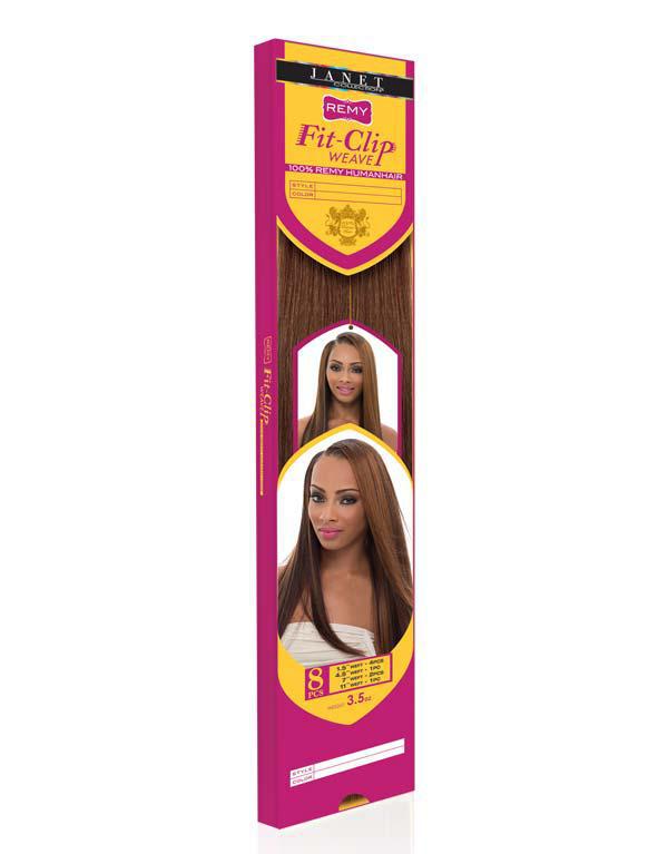 100% Remy Human Hair Fit-Clip Weave