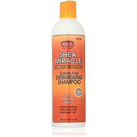 African Pride Shea Miracle Sulfate Free Detangling Shampoo