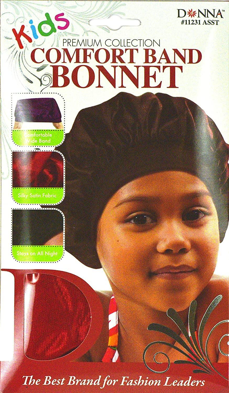 Donna Satin Kids Bonnet Comfort Band