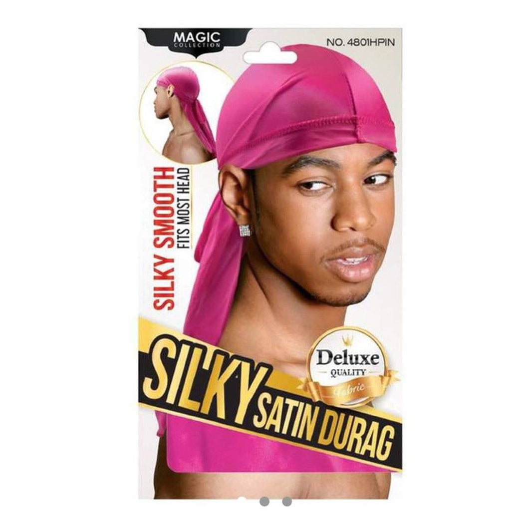 MAGIC Collect Silky Satin DuRag Pink