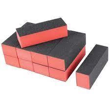 Nail Black/Orange Buffing Sanding Block