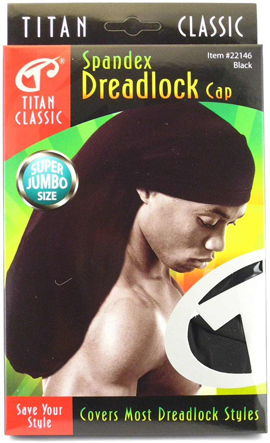 Spandex Dreadlock Cap Super Jumbo