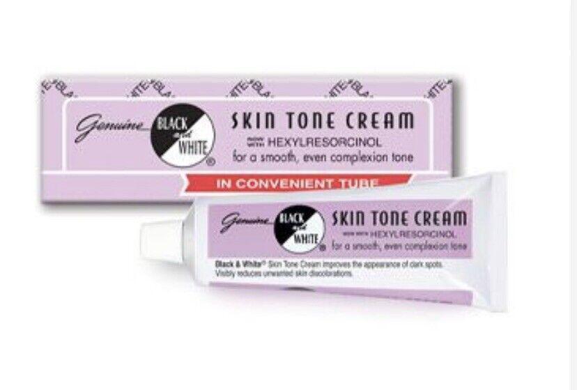 Black and White Skin Tone Cream