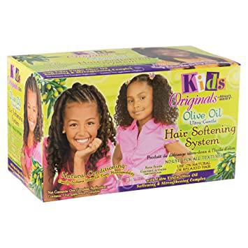 Africa's Best Kids Originals Olive Oil Hair Softening System