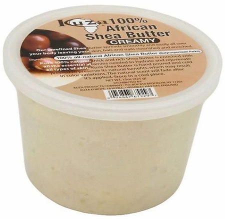 Kuza African 100% Shea Butter White Creamy