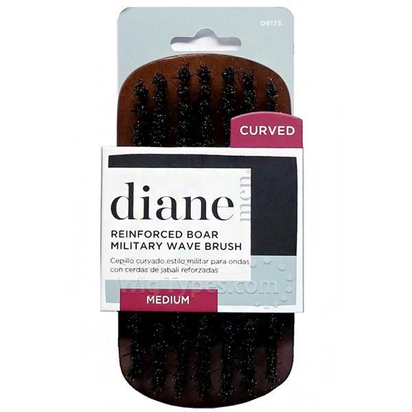 Diane Boar Military Wave Curved Brush
