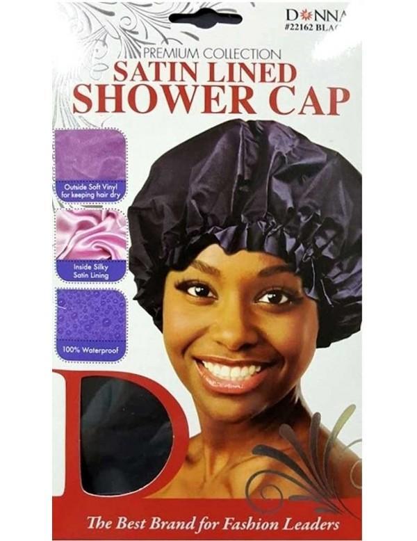 Donna Satin Lined Shower Cap
