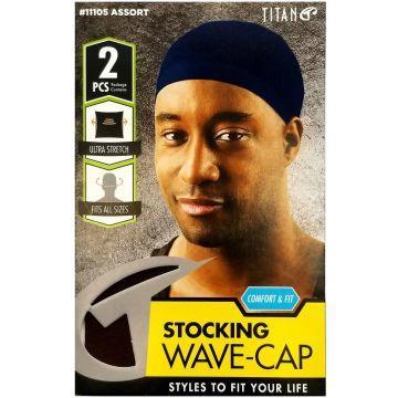 Titan Stocking Wave Cap 2 Pcs