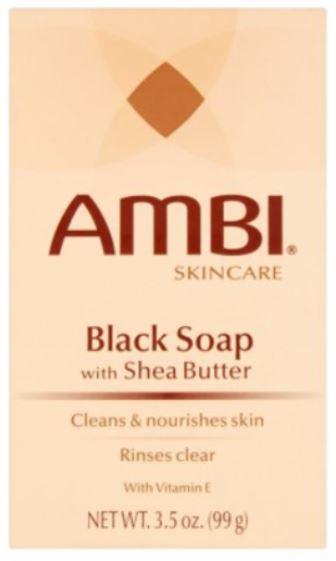 Ambi Skincare Black Soap with Shea Butter