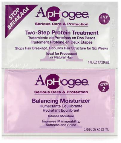 Aphogee Twin Packets Two-Step Protein and Balancing Moisturizer